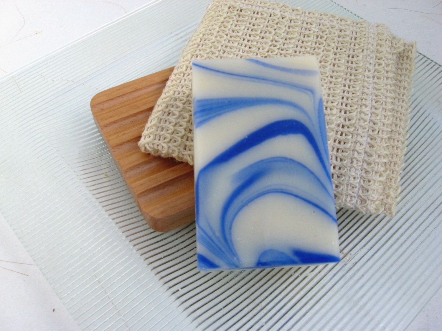 Mint Swirl Organic Handmade Soap