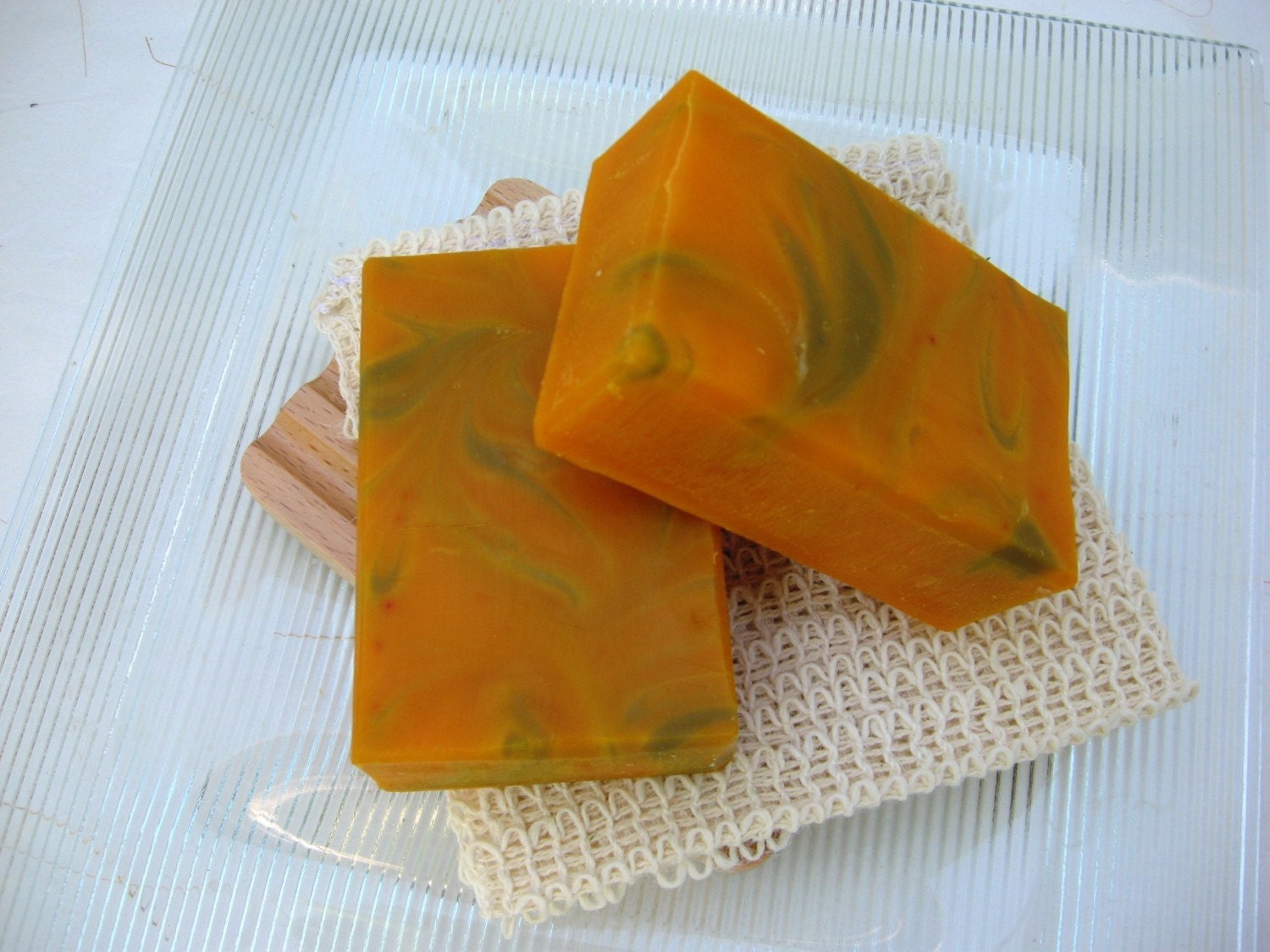 Patchouli Orange Organic Handmade Soap, Vegan Cold Process Soap