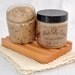 Coffee Butter Sugar Scrub, 4oz Emulsified Organic Sugar