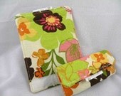 Luggage Handle Wraps-Suitcase Identifier SET of 2 MARY JANE in Sorbet