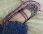 Download Now - CROCHET PATTERN Goodie 2-Strap Ballet Flats - Pattern PDF