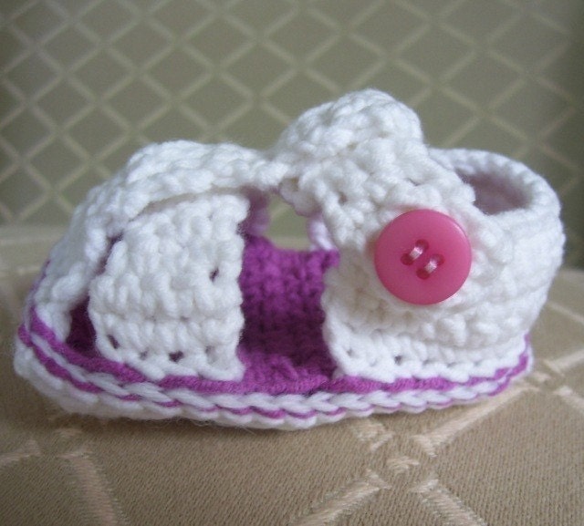 Download Now - CROCHET PATTERN Closed-Toe Baby Sandals - Pattern PDF