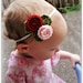 Download Now - CROCHET PATTERN Spiral Rose Headband - All Sizes - Pattern PDF