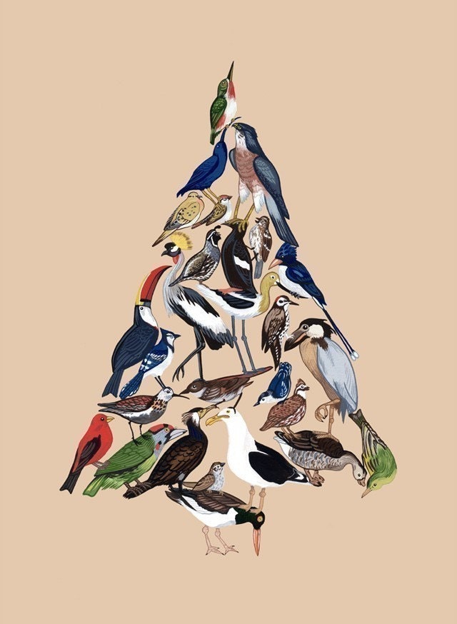 Bird Tree - Fine Art Print 11 x 17