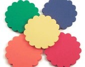 Scalloped Paper Circles  in The Basics
