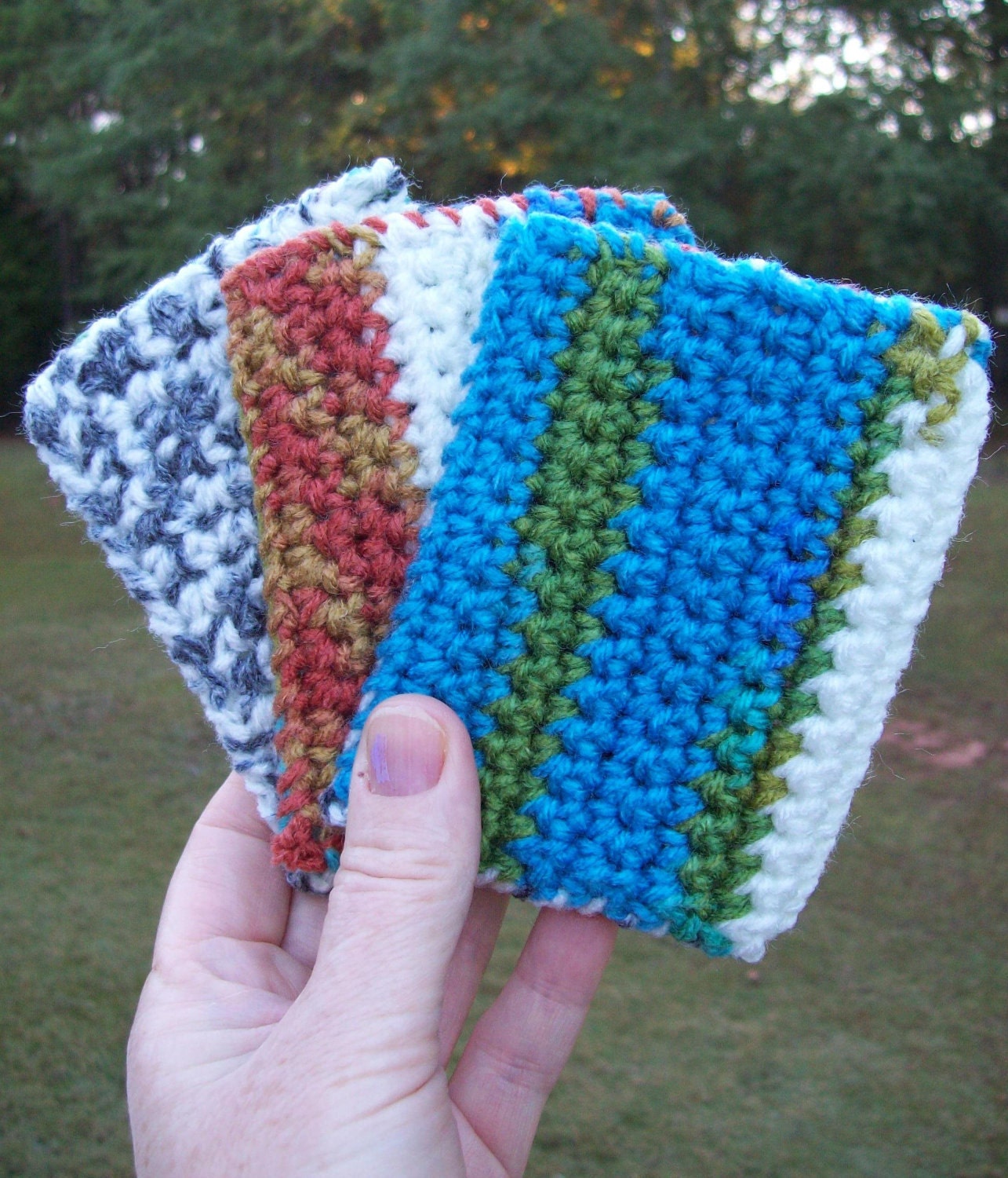 Eco friendly SCRUBBIE eco TAWASHI set of three