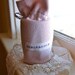 SALE Vintage Soy Candle: Vintage Amethyst Glass --- Blackberry Woods