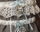 D20 20 Sided Die Garter and Toss Garter Combo
