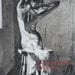 Original Charcoal Figure Art  Drawing of a Woman -  "In the Sunlight, Strong"