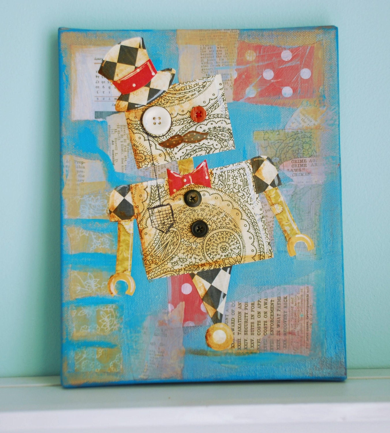 Magic Bot Original Painting