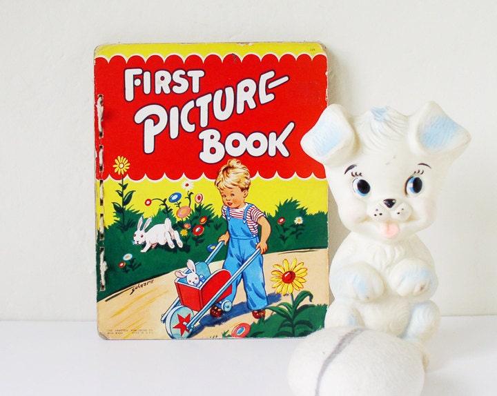 First Picture Book, childrens, paper ephemera