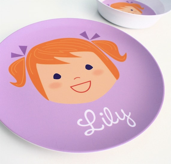 Personalized Children's Plate  - Girl or Boy