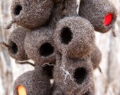 Nested Cluster - Felted Sculpture