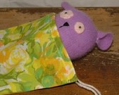 WhOleSale green bags - Upcycled drawstring bags - 5x7 set of 50 - FREE shipping in US
