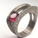 Damascus and Ruby Setting - New Ring Design
