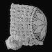 1915 Star Crown Baby Bonnet Crochet Pattern