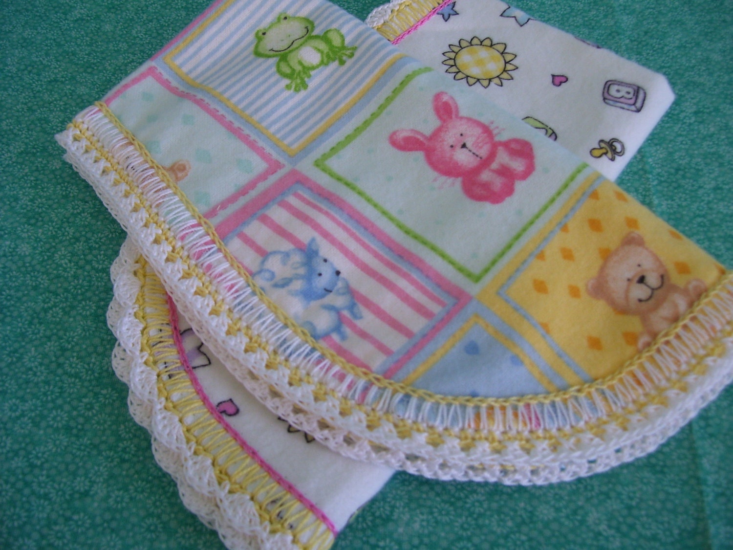 Baby Animal Baby Burp Cloth is the perfect gift for the little person in your life and is sure to make you the hit of the baby shower