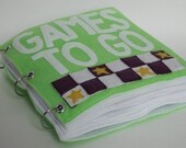 Games to Go - ePattern for a Child's Quiet Book