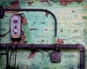 Art Print, Industrial Decay, Bain 0046, 8x10 Fine Art Photograph by Tricia McKellar