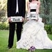 Wedding Thank You SIGN / 2pc Set made with Antique Ceiling Tin