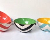 Mini Bowl in Chevron