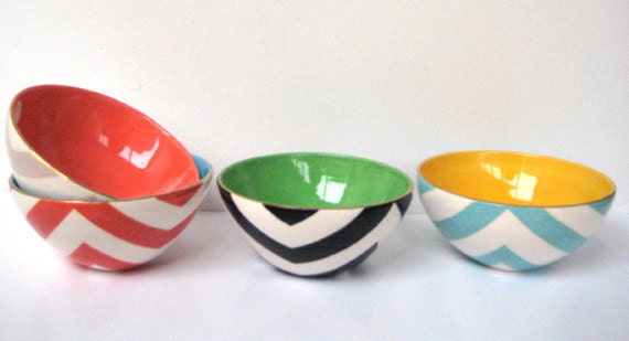 Mini Bowl in Chevron