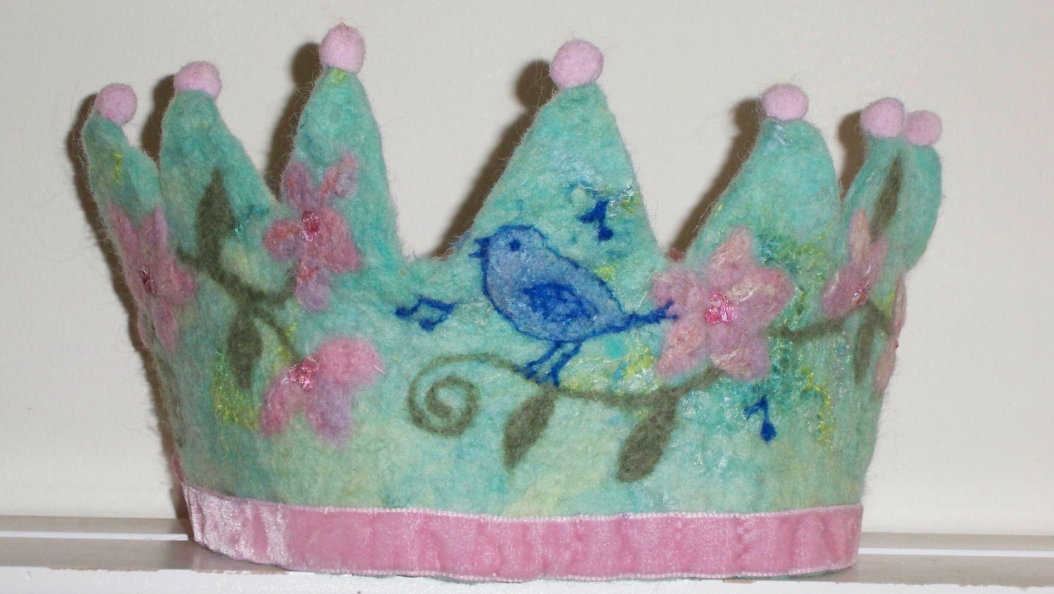 Cute Bird Waldorf Crown