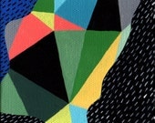 Triangles in Space I - Original Painting