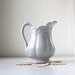 Sale / antique ironstone milk pitcher. 1850s Edward Pearson wheat. Rare. Victorian cottage chic / the MILKMAID'S PICNIC pitcher