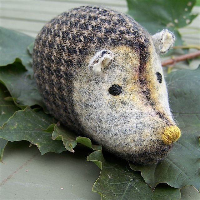 Wee Hedgehog - Houndstooth
