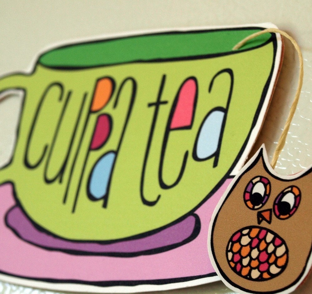 Refrigerator Magnet - Cuppa Tea