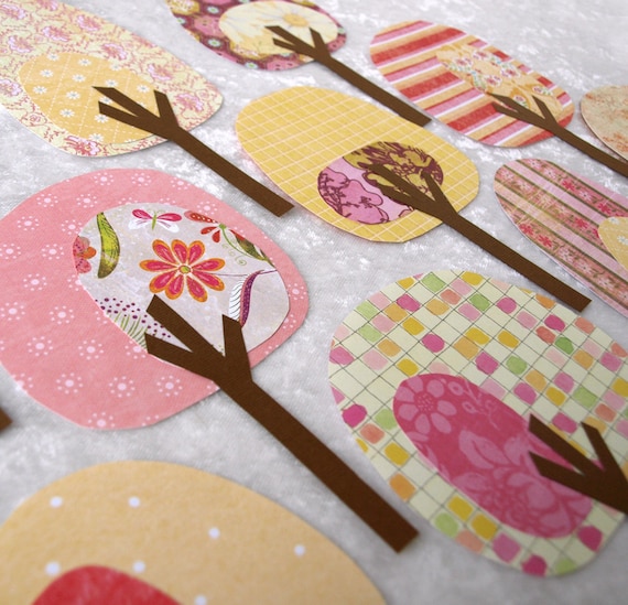 Paper Trees - Friendly Forest Strawberry Lemonade Collection