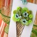 Ice Cream Cone Tag