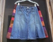 U Send URs CUSTOMIZED PATCHWORK SKIRT I Add Patches To Your Skirt