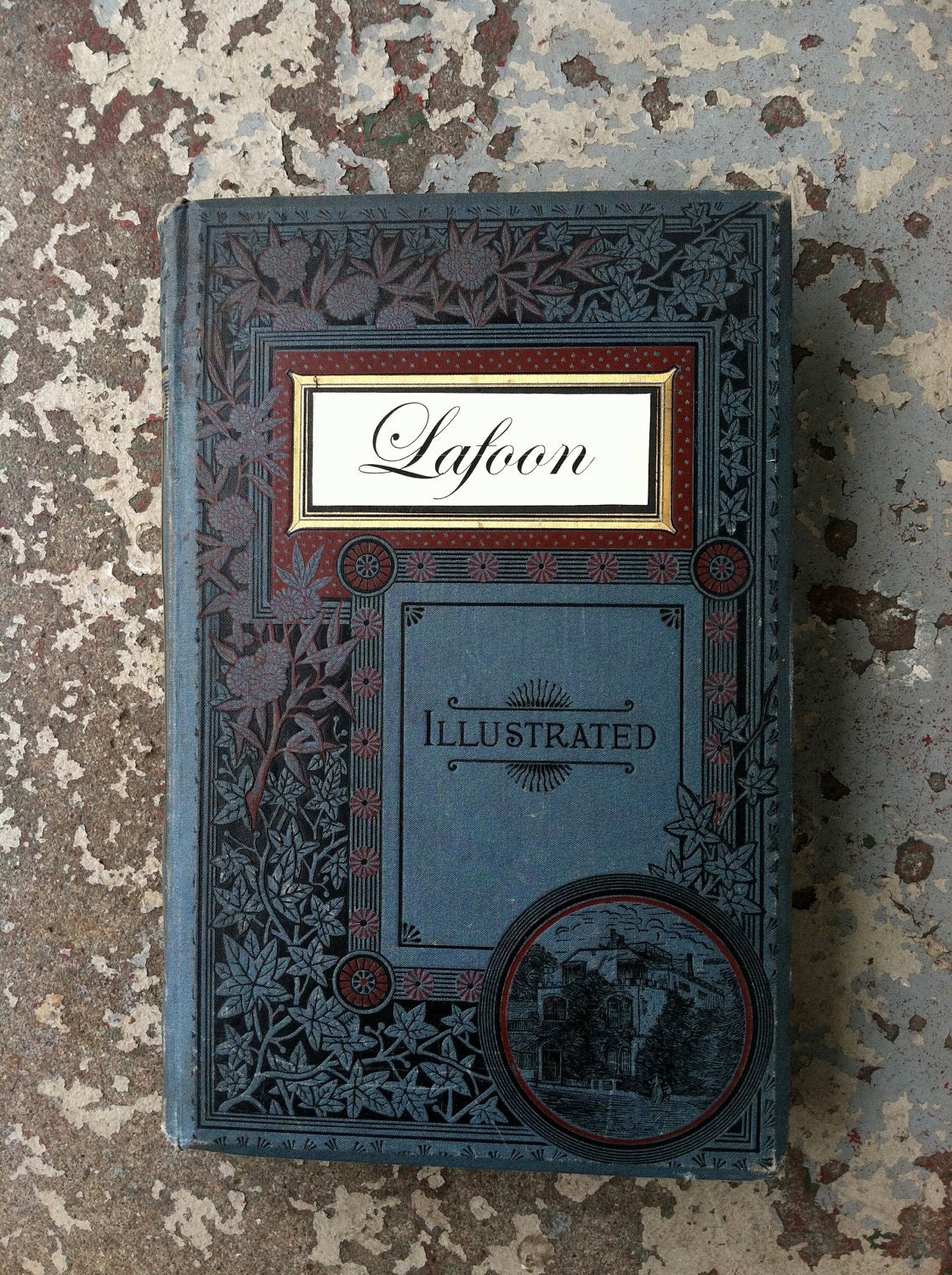 For the Lafoon Wedding:  A Vintage wedding guest book and photo album