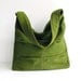 Sale - Forest Green Twisted Hemp/Cotton Bag, shoulder bag, tote, purse, handbag, unique, stylish, messenger bag - Lisa