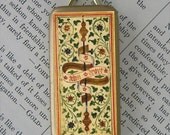 Ace of Wands Tarot Card Pendant