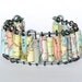 Paper Bead Jewelry- Upcycled U.S. Road Atlas Map Cuff Bracelet