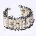 Paper Bead Jewelry- Vintage Sheet Music Cuff Bracelet