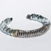 Industrial Hardware Bracelet- Upcycled Silver Found Object Jewelry Cuff Bracelet