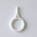 world landmarks acrylic ring set (white)