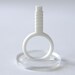 world landmarks acrylic ring set (white)