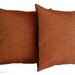 16" DECORATIVE PILLOW COVER - Pumpkin Harvest Chenille - Chocolate Brown Autumn Home Decor by JillianReneDecor on Etsy Made to Order
