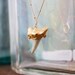 Gold Shark Tooth Necklace