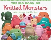 The Big Book Of Knitted Monsters Signed By Rebecca Danger