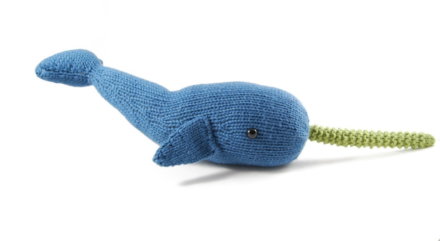 Napoleon the Nervous Narwhal Knitting Pattern Pdf INSTANT DOWNLOAD