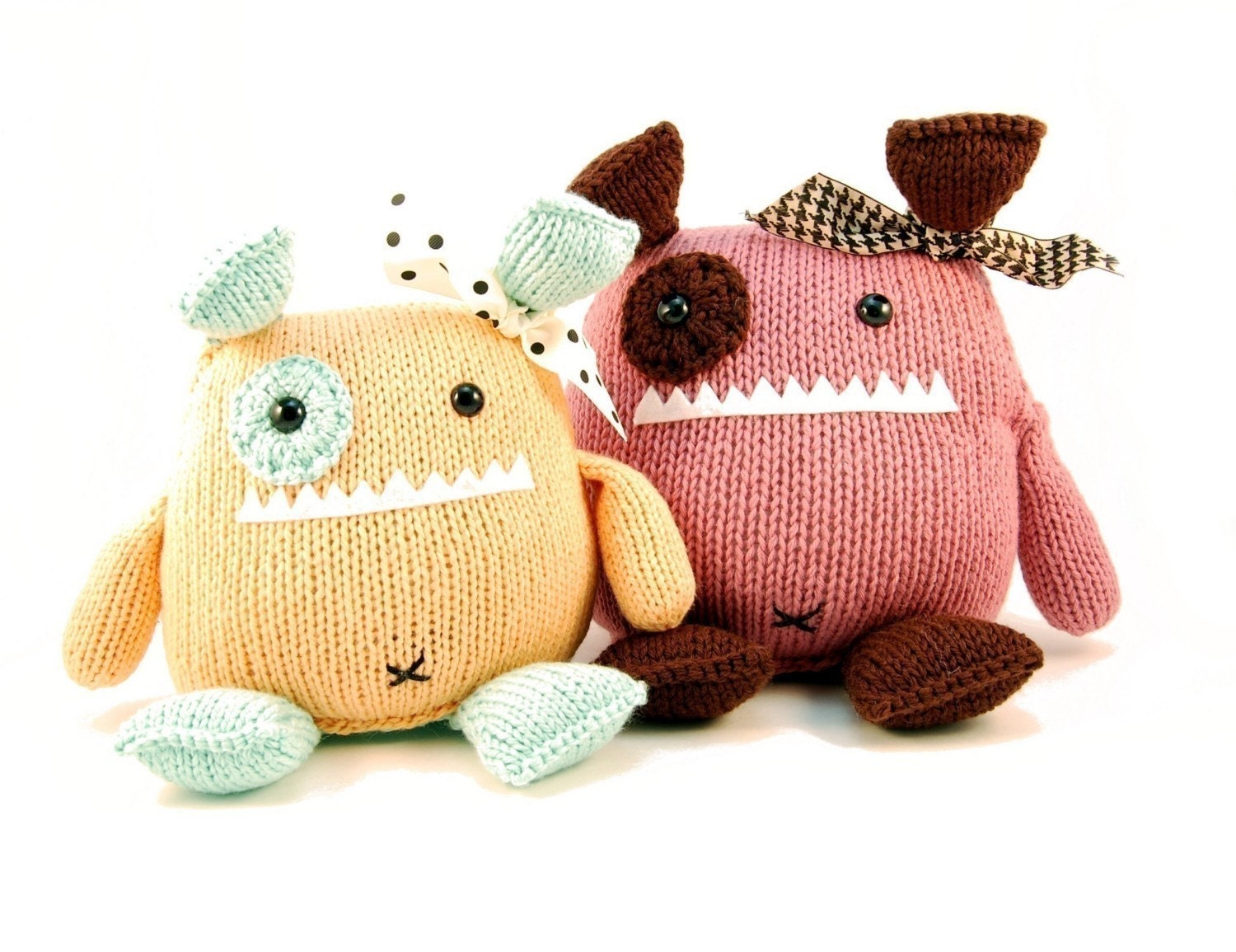 Penelope The Empathetic Monster Knitting Pattern Pdf INSTANT DOWNLOAD