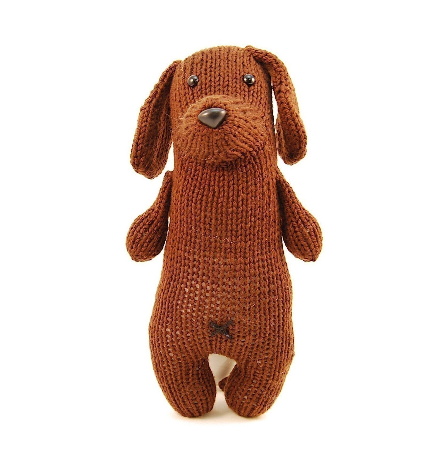 Tofu the Gentle Dachshund Knitting Pattern Pdf INSTANT DOWNLOAD