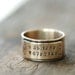 14k Gold Latitude Longitude Personalized Wedding Ring (E0309)