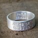 Latitude Longitude Ring